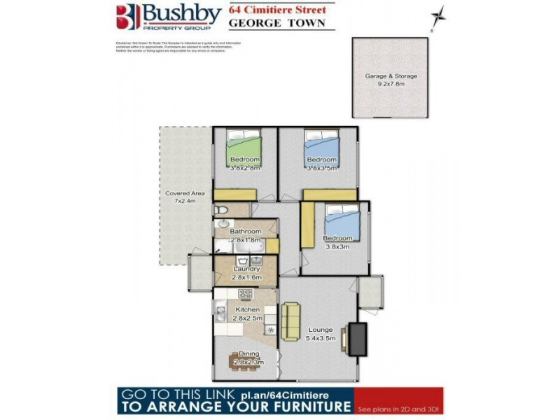 64 Cimitiere Street, George Town TAS 7253 Floorplan