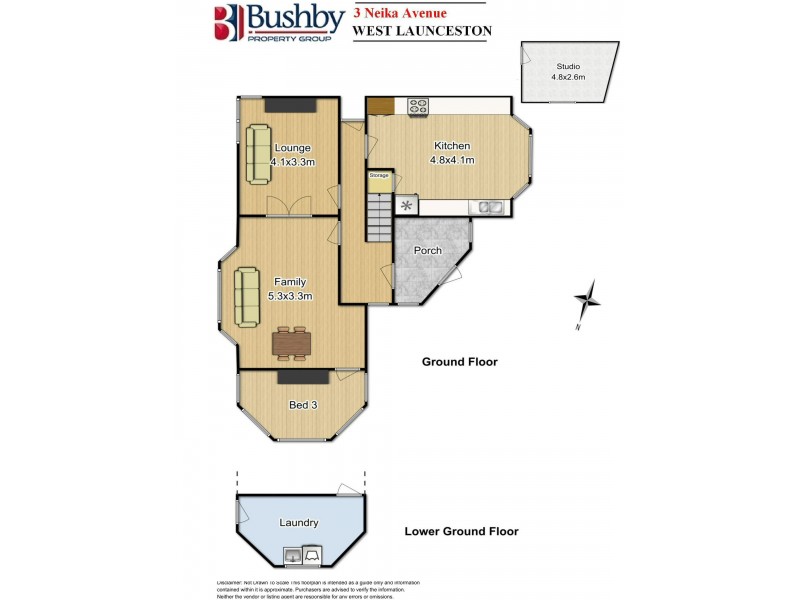 3 Neika Avenue, West Launceston TAS 7250 Floorplan