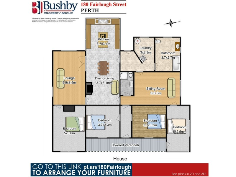 180 Fairtlough Street, Perth TAS 7300 Floorplan