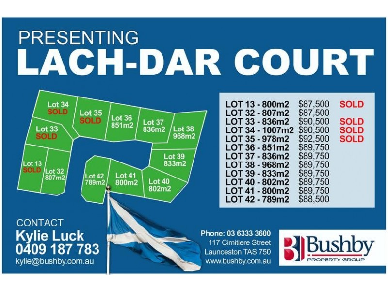 Lot 39,  Lach-Dar Court, Longford TAS 7301