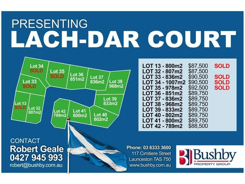 Lot 34,  Lach-Dar Court, Longford TAS 7301