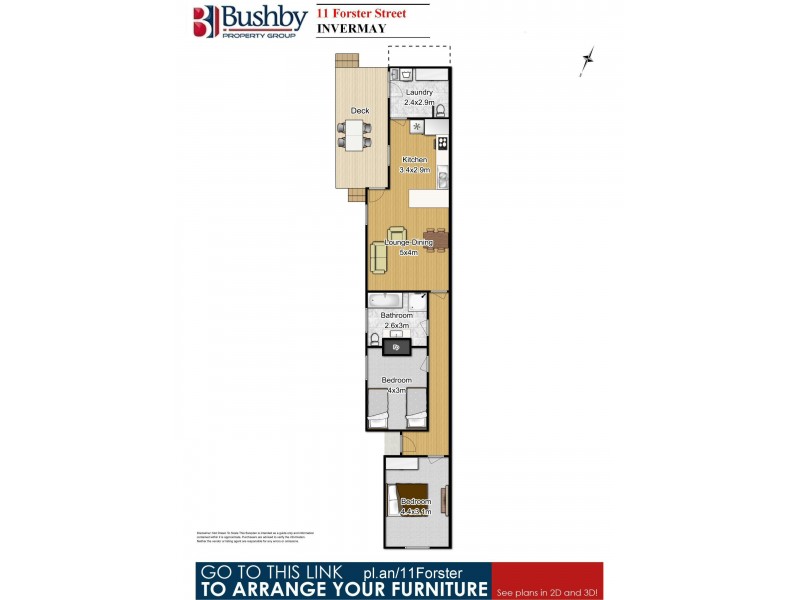 11 Forster Street, Invermay TAS 7248 Floorplan