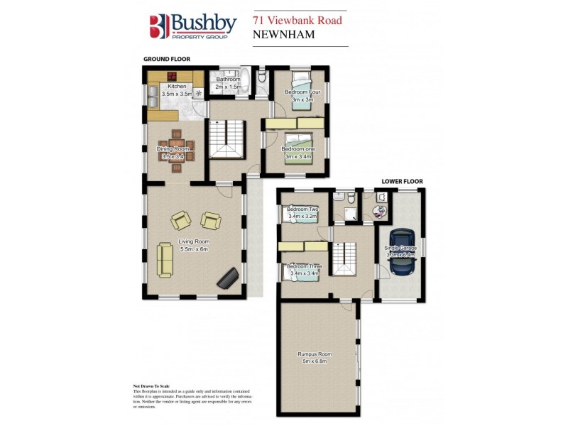 71 Viewbank Road, Newnham TAS 7248 Floorplan