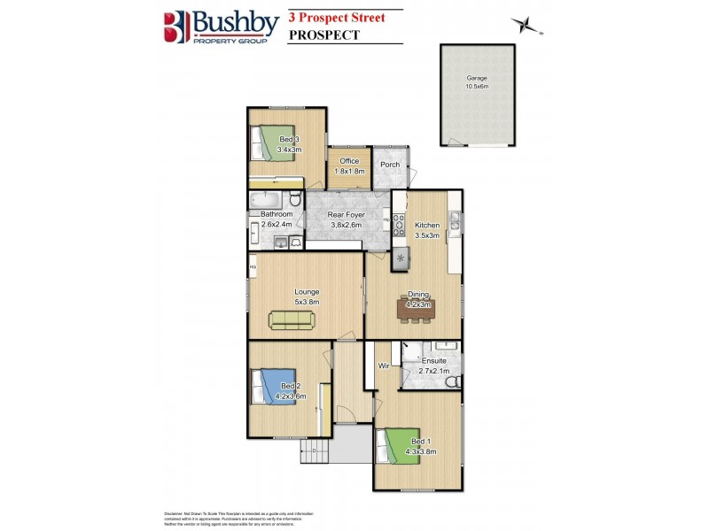 3 Prospect Street, Prospect TAS 7250 Floorplan
