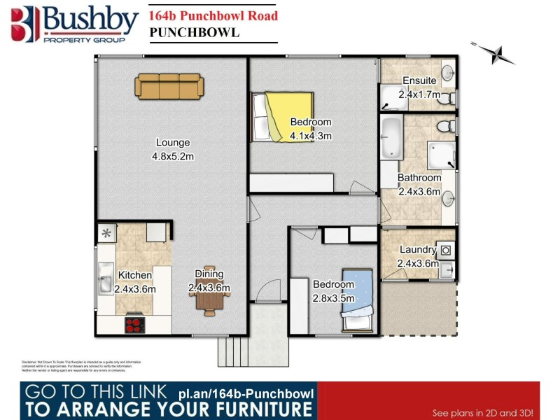164b Punchbowl Road, Newstead TAS 7250 Floorplan