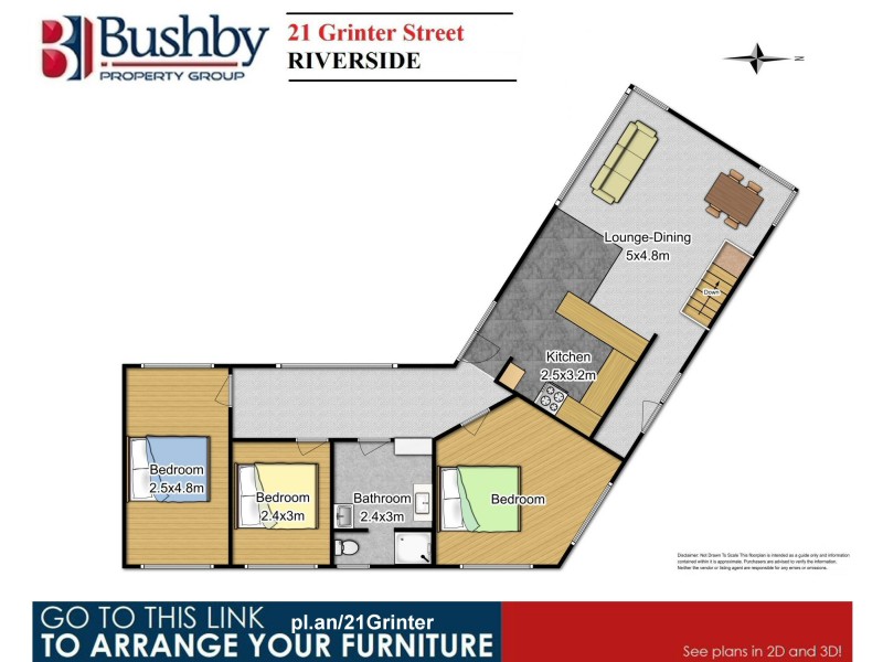 21 Grinter Street, Riverside TAS 7250 Floorplan