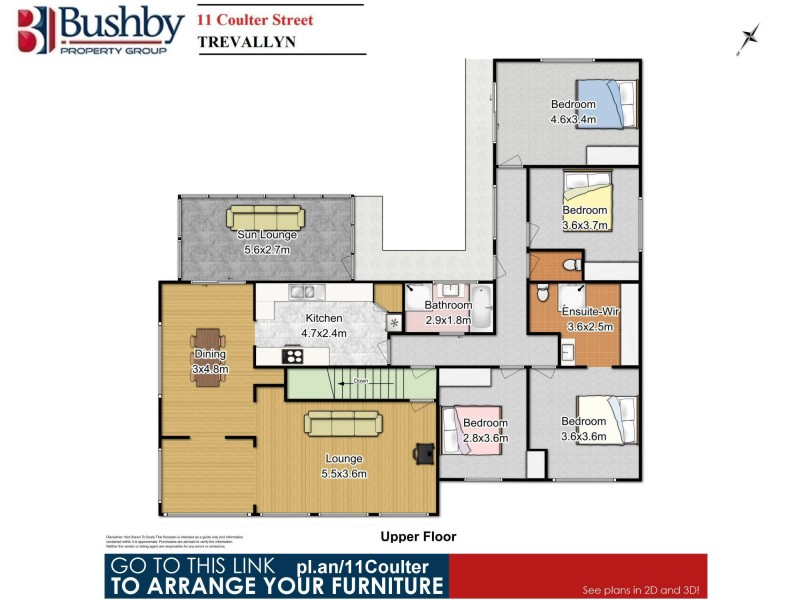 11 Coulter Street, Trevallyn TAS 7250 Floorplan