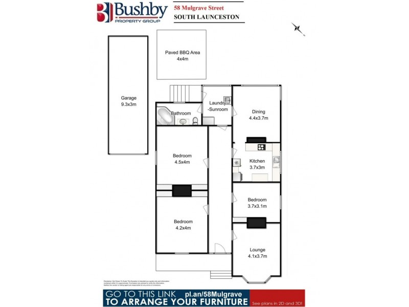 58 Mulgrave Street, South Launceston TAS 7249 Floorplan