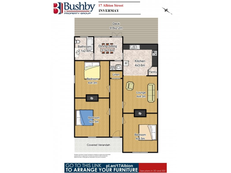 17 Albion Street, Invermay TAS 7248 Floorplan