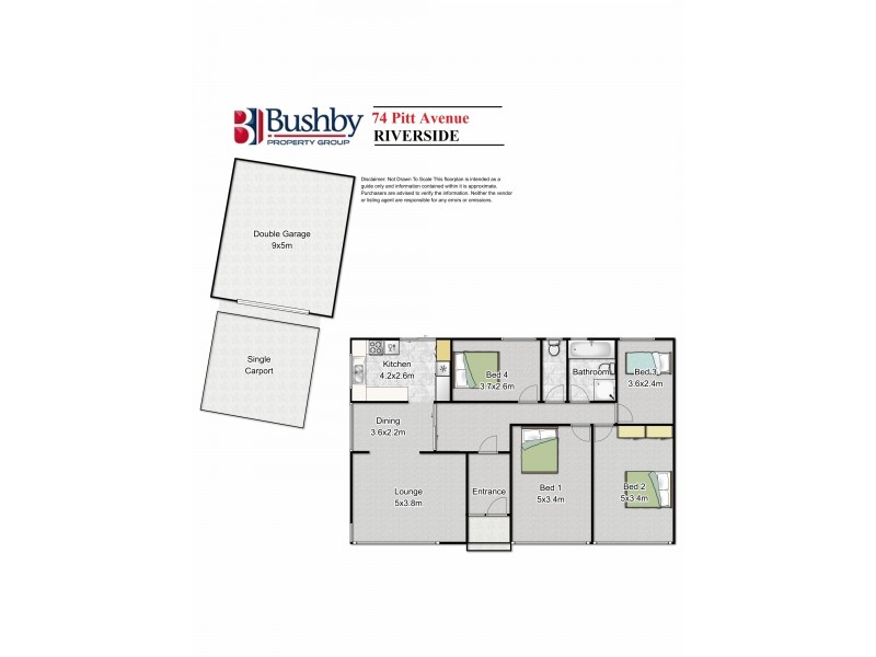 74 Pitt Avenue, Riverside TAS 7250 Floorplan