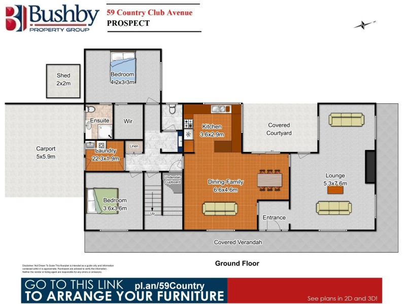 59 Country Club Avenue, Prospect Vale TAS 7250 Floorplan