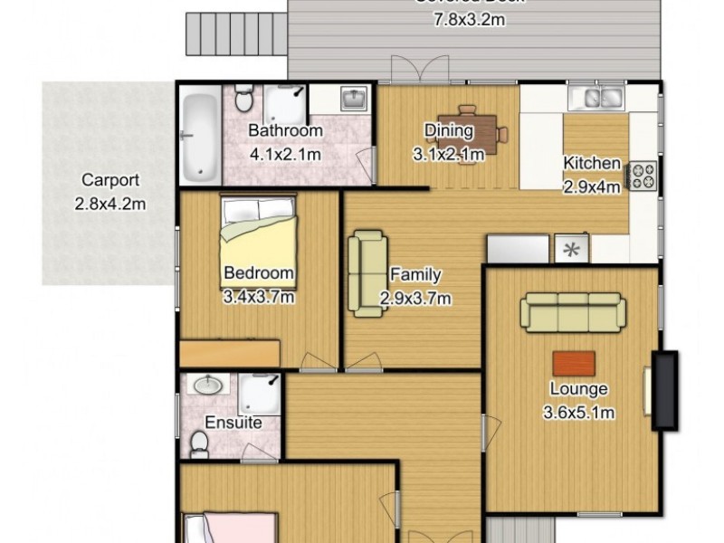 6 Glenelg Street, South Launceston TAS 7249 Floorplan