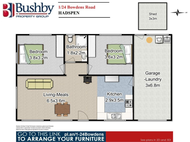 1/24 Bowdens Road, Hadspen TAS 7290 Floorplan