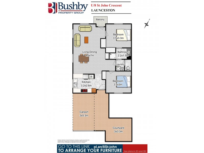 8 St John Crescent, Launceston TAS 7250 Floorplan