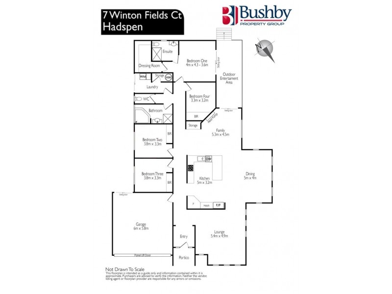 7 Winton Fields Court, Hadspen TAS 7290 Floorplan