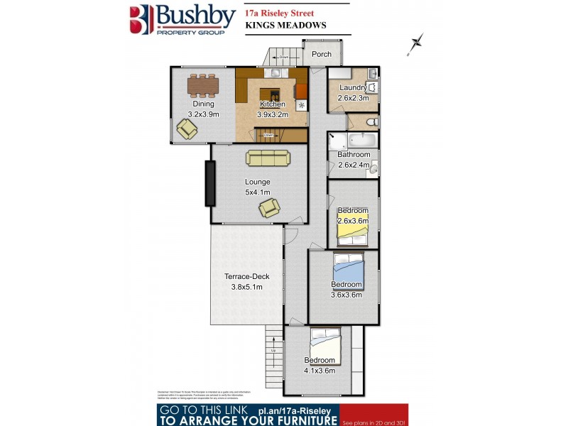 17a Riseley Street, Kings Meadows TAS 7249 Floorplan