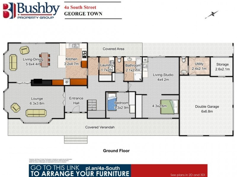 4a South Street, George Town TAS 7253 Floorplan