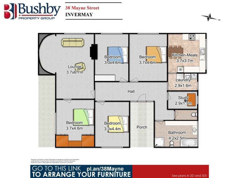 38 Mayne Street, Invermay TAS 7248 Floorplan