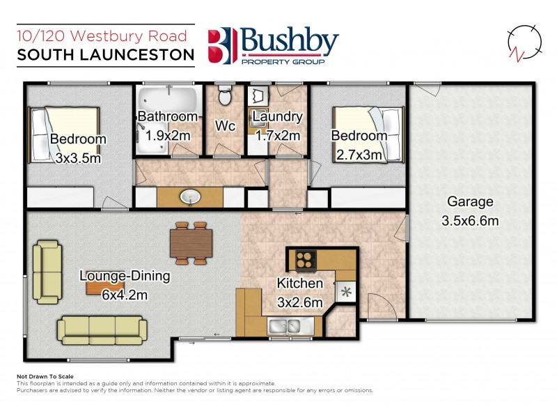 10/120 Westbury Road, South Launceston TAS 7249 Floorplan