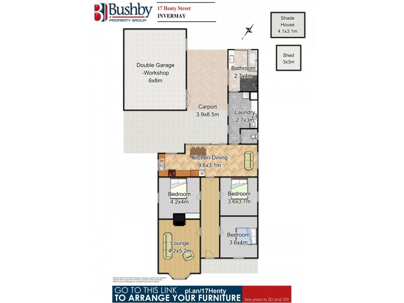 17 Henty Street, Invermay TAS 7248 Floorplan