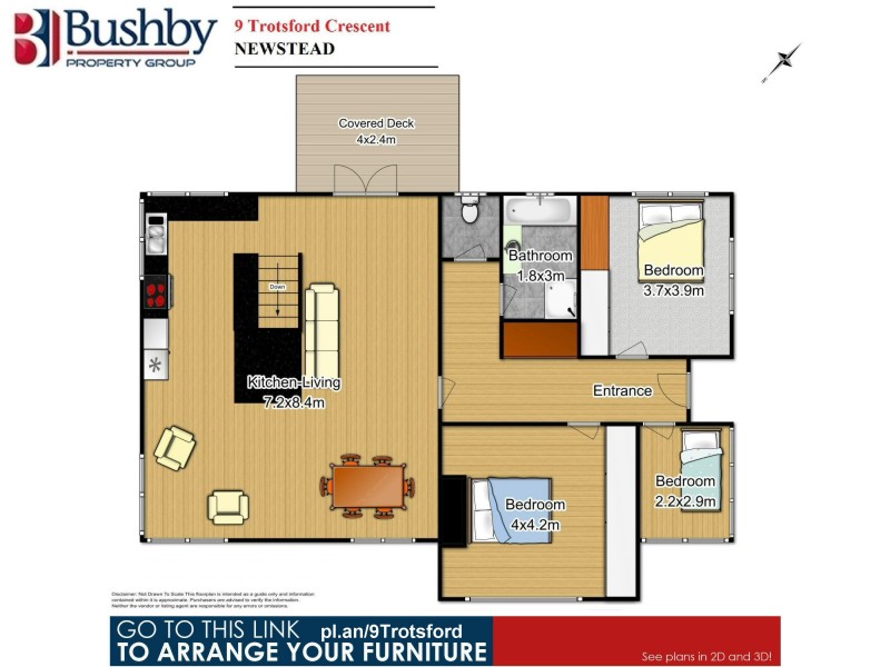 9 Trotsford Crescent, East Launceston TAS 7250 Floorplan