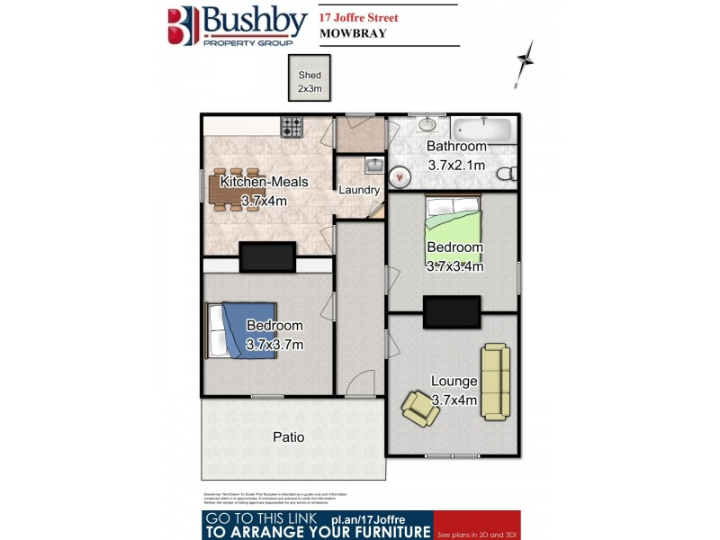 17 Joffre Street, Mowbray TAS 7248 Floorplan
