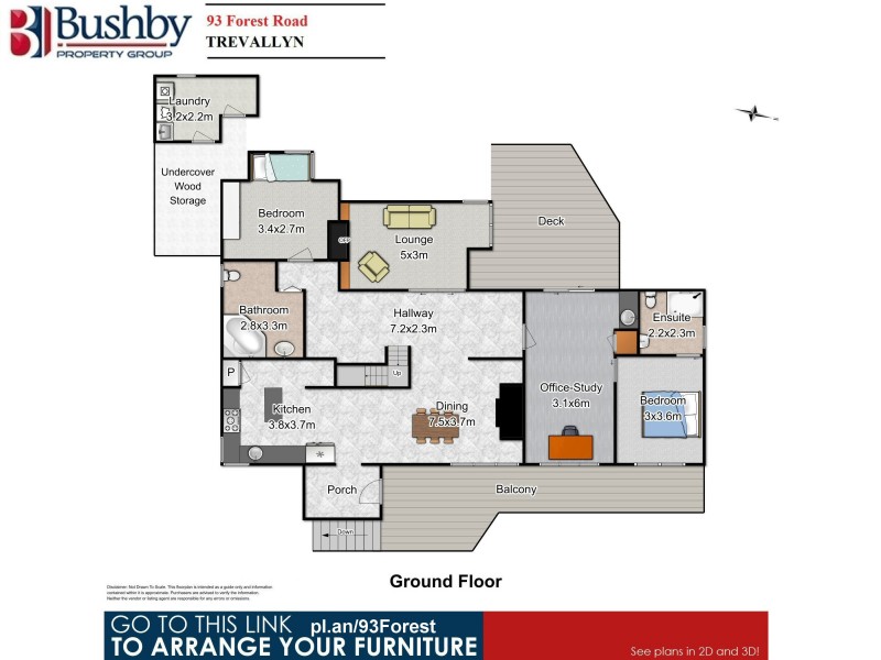 93 Forest Road, Trevallyn TAS 7250 Floorplan