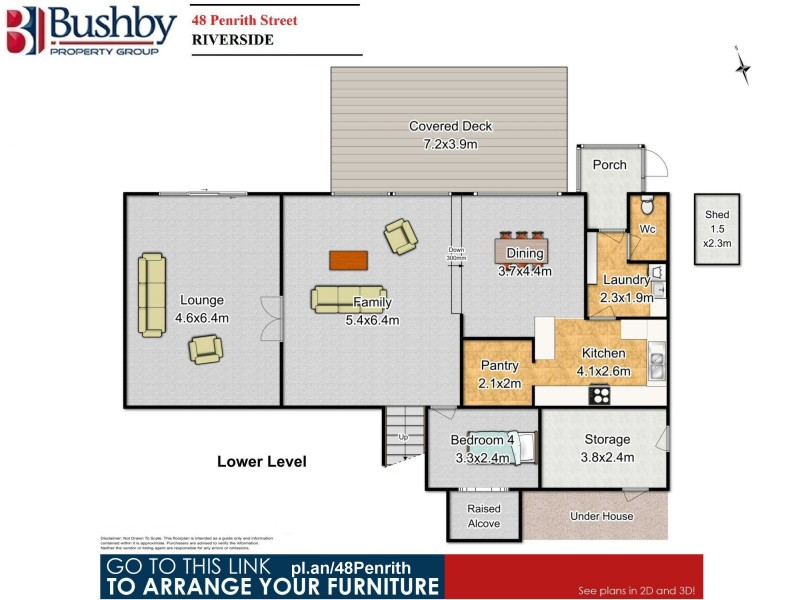 48 Penrith Street, Riverside TAS 7250 Floorplan