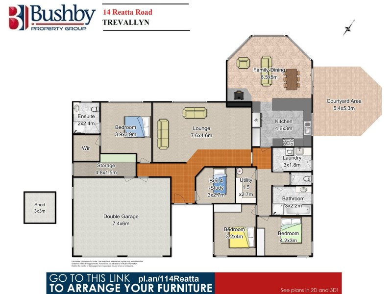114 Reatta Road, Trevallyn TAS 7250 Floorplan