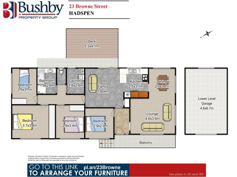 23 Browne Street, Hadspen TAS 7290 Floorplan