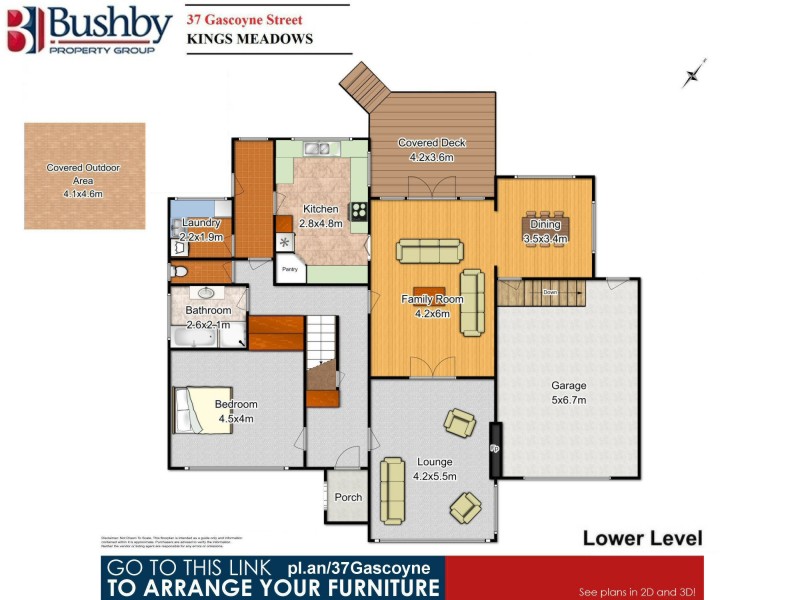 37 Gascoyne Street, Kings Meadows TAS 7249 Floorplan