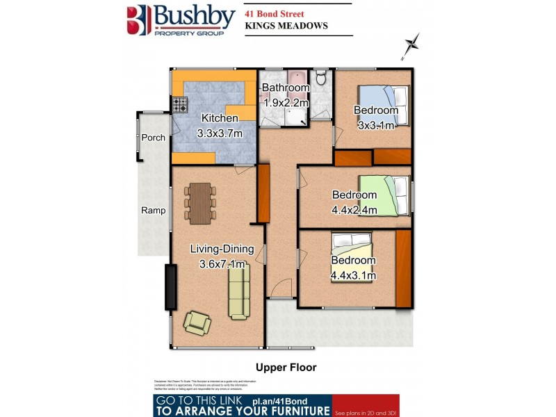 41 Bond Street, Kings Meadows TAS 7249 Floorplan