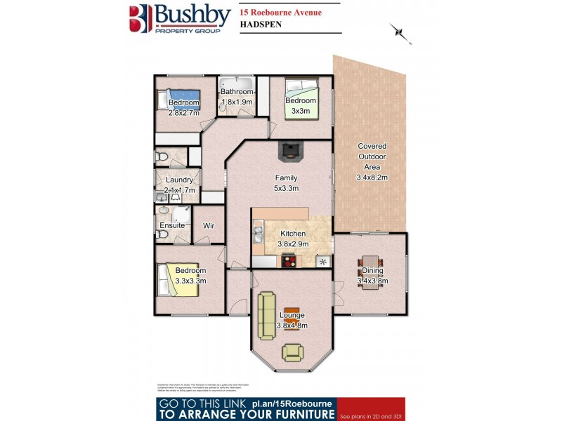 15 Roebourne Avenue, Hadspen TAS 7290 Floorplan