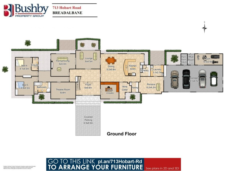 713 Hobart Road, Breadalbane TAS 7258 Floorplan