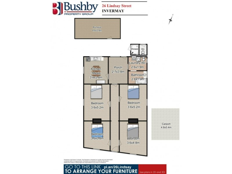 26 Lindsay Street, Invermay TAS 7248 Floorplan