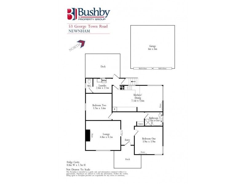 53 Georgetown Road, Newnham TAS 7248 Floorplan