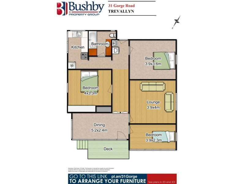 31 Gorge Road, Trevallyn TAS 7250 Floorplan