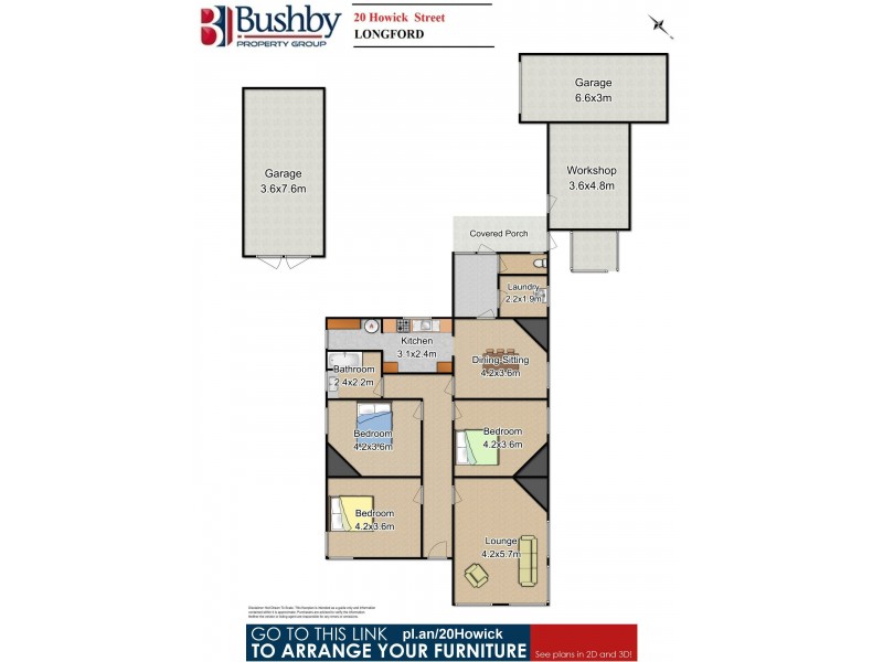 20 Howick Street, Longford TAS 7301 Floorplan