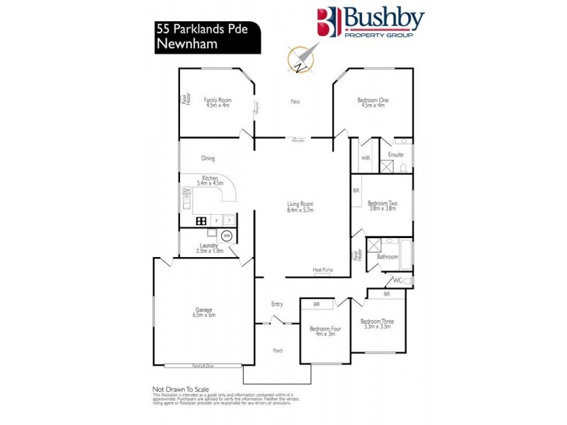 55 Parklands Parade, Newnham TAS 7248 Floorplan