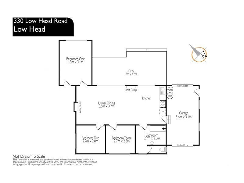 330 Low Head Road, Low Head TAS 7253 Floorplan