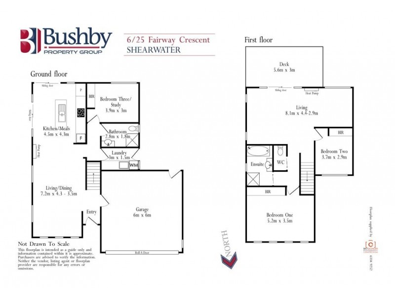 6/25 Fairway Crescent, Shearwater TAS 7307 Floorplan