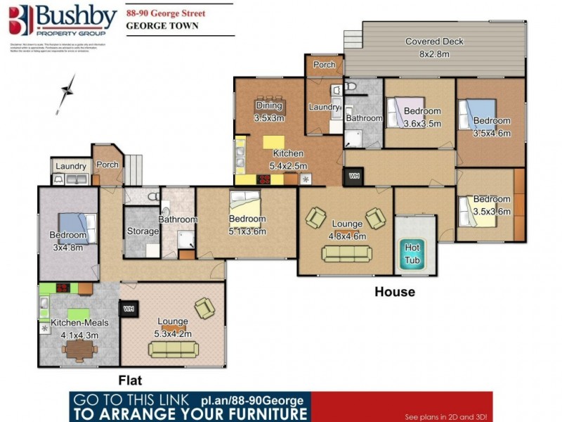 88-90 George Street, George Town TAS 7253 Floorplan