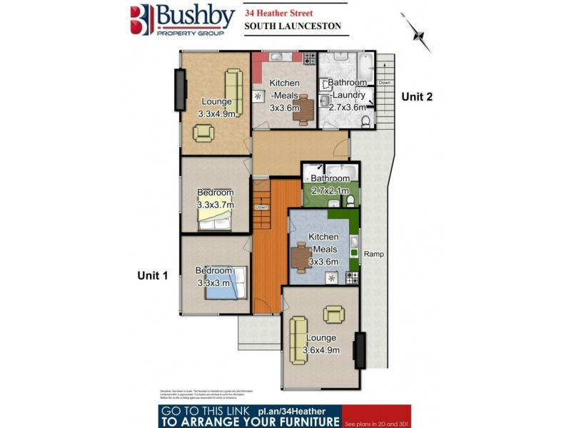 34 Heather Street, South Launceston TAS 7249 Floorplan