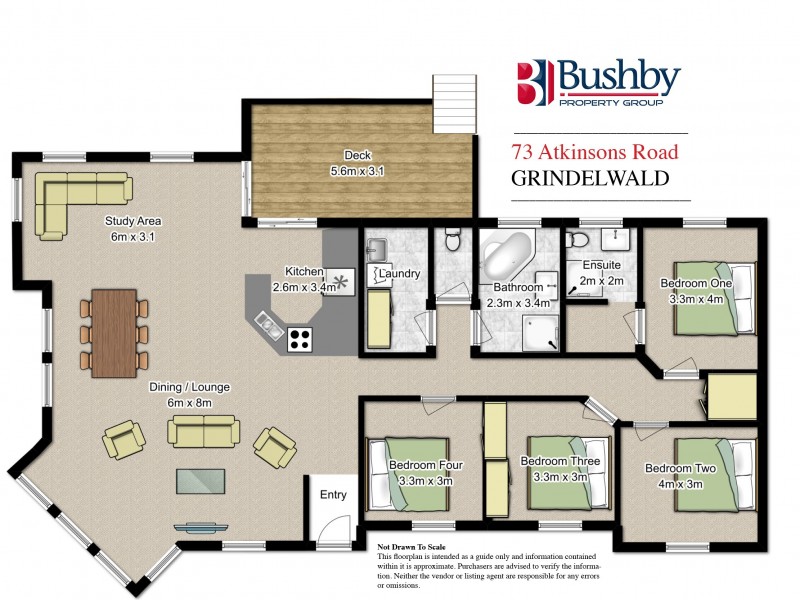 73 Atkinsons Road, Grindelwald TAS 7277 Floorplan