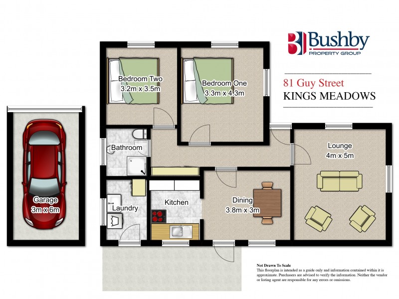 81 Guy Street, Kings Meadows TAS 7249 Floorplan