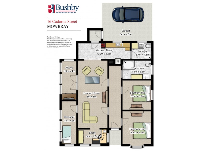 16 Cadorna Street, Mowbray TAS 7248 Floorplan