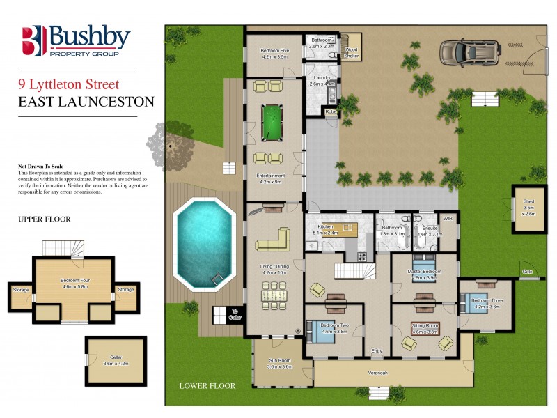 9 Lyttleton Street, East Launceston TAS 7250 Floorplan