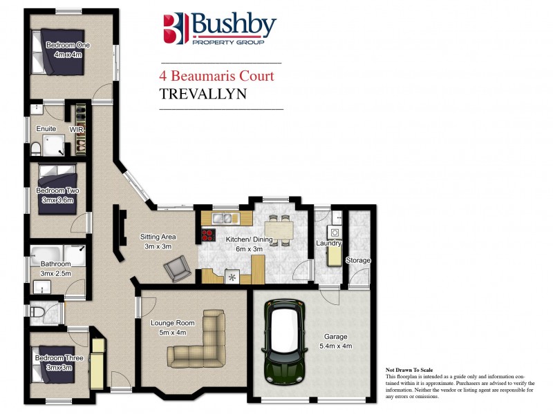 4 Beaumaris Court, Trevallyn TAS 7250 Floorplan