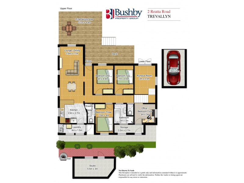 2 Reatta Road, Trevallyn TAS 7250 Floorplan