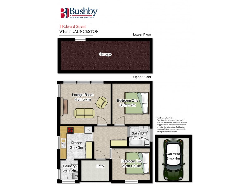 1 Edward Street, West Launceston TAS 7250 Floorplan
